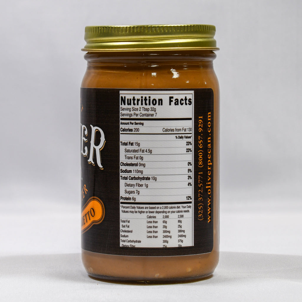 Chocolate Amaretto Peanut Butter