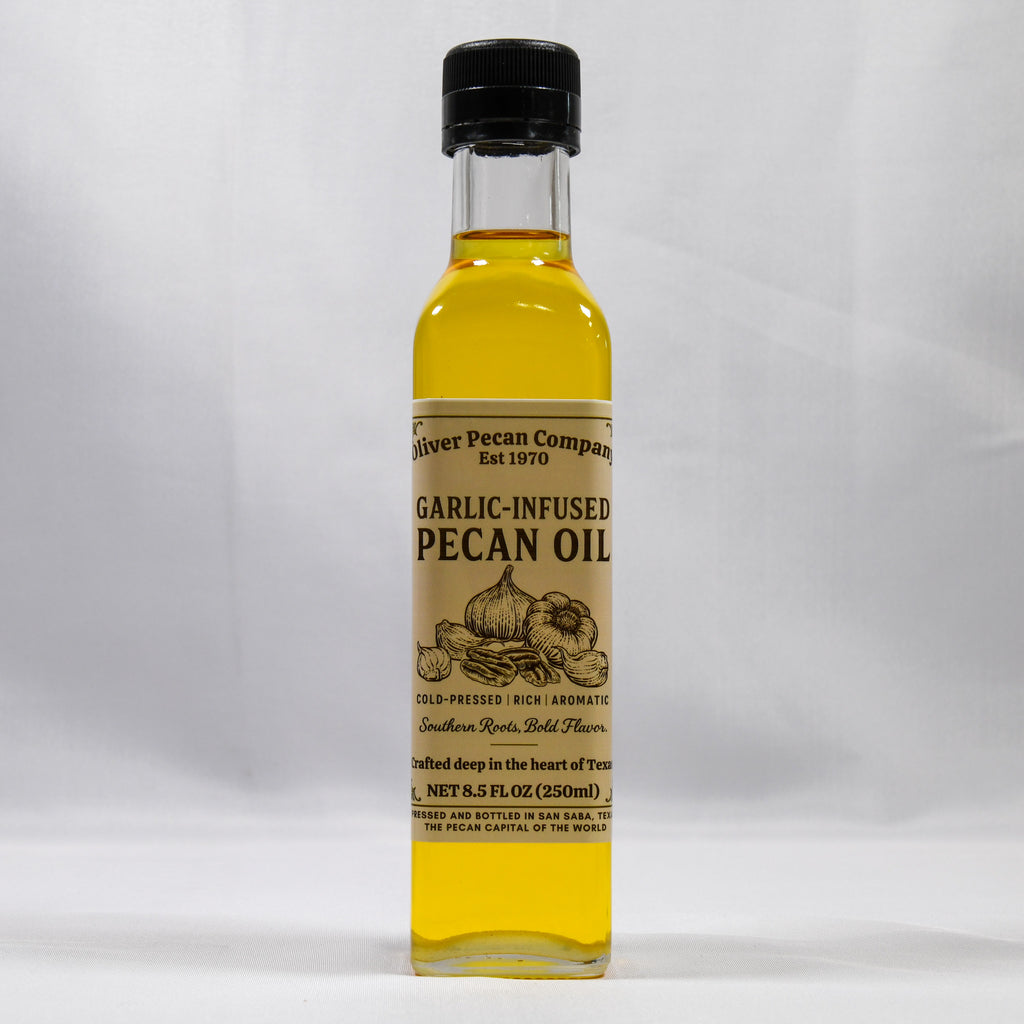 Garlic Infused Pecan Oil