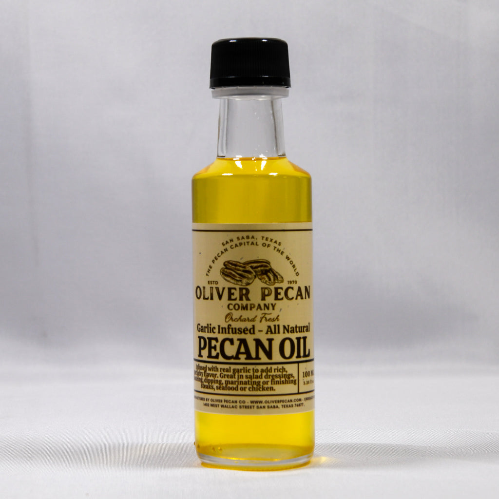Garlic Infused Pecan Oil