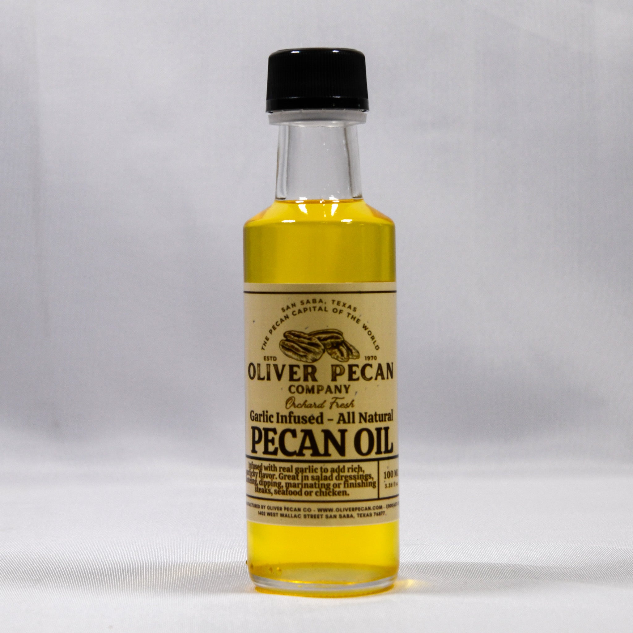 Garlic Infused Pecan Oil