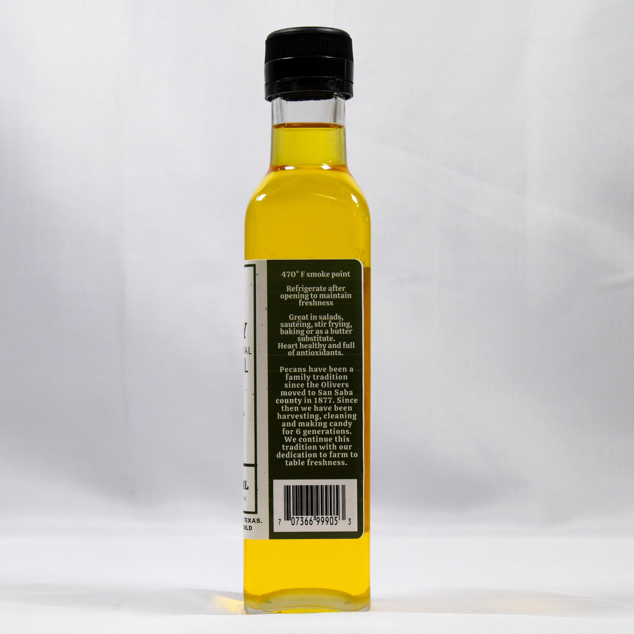 Cold Pressed Pecan Oil