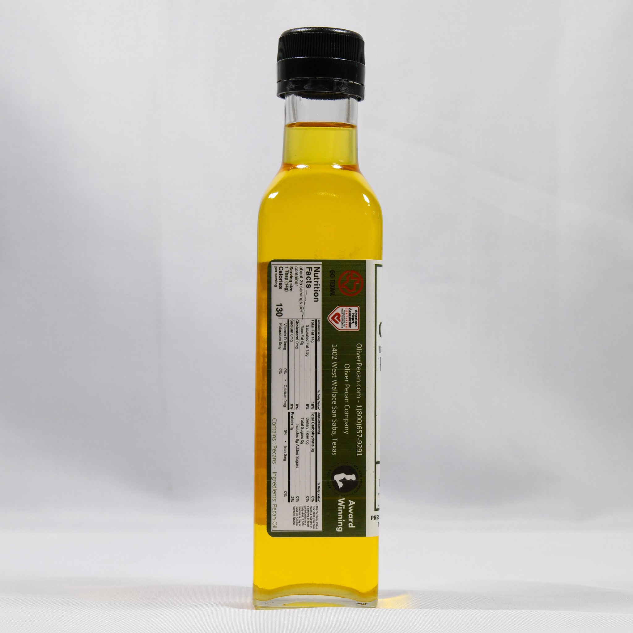 Cold Pressed Pecan Oil