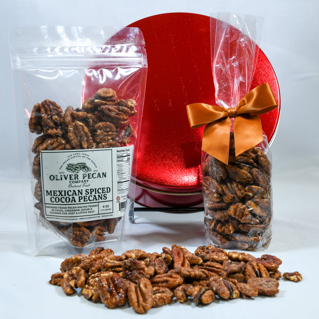 Mexican Spiced Cocoa Pecans