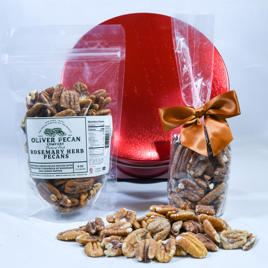 Rosemary Lemon Pepper Pecans