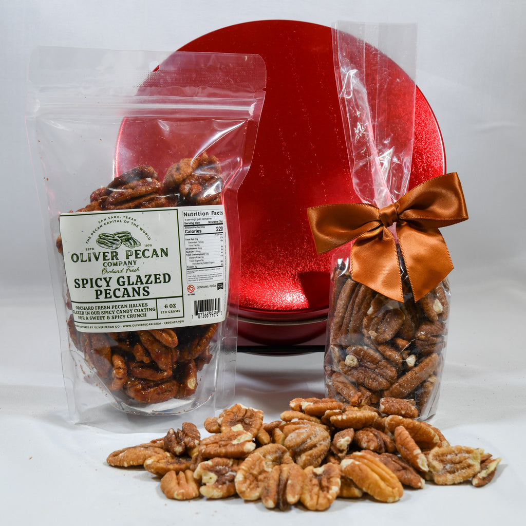 Spicy Glazed Pecans