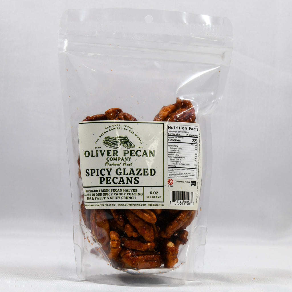 Spicy Glazed Pecans