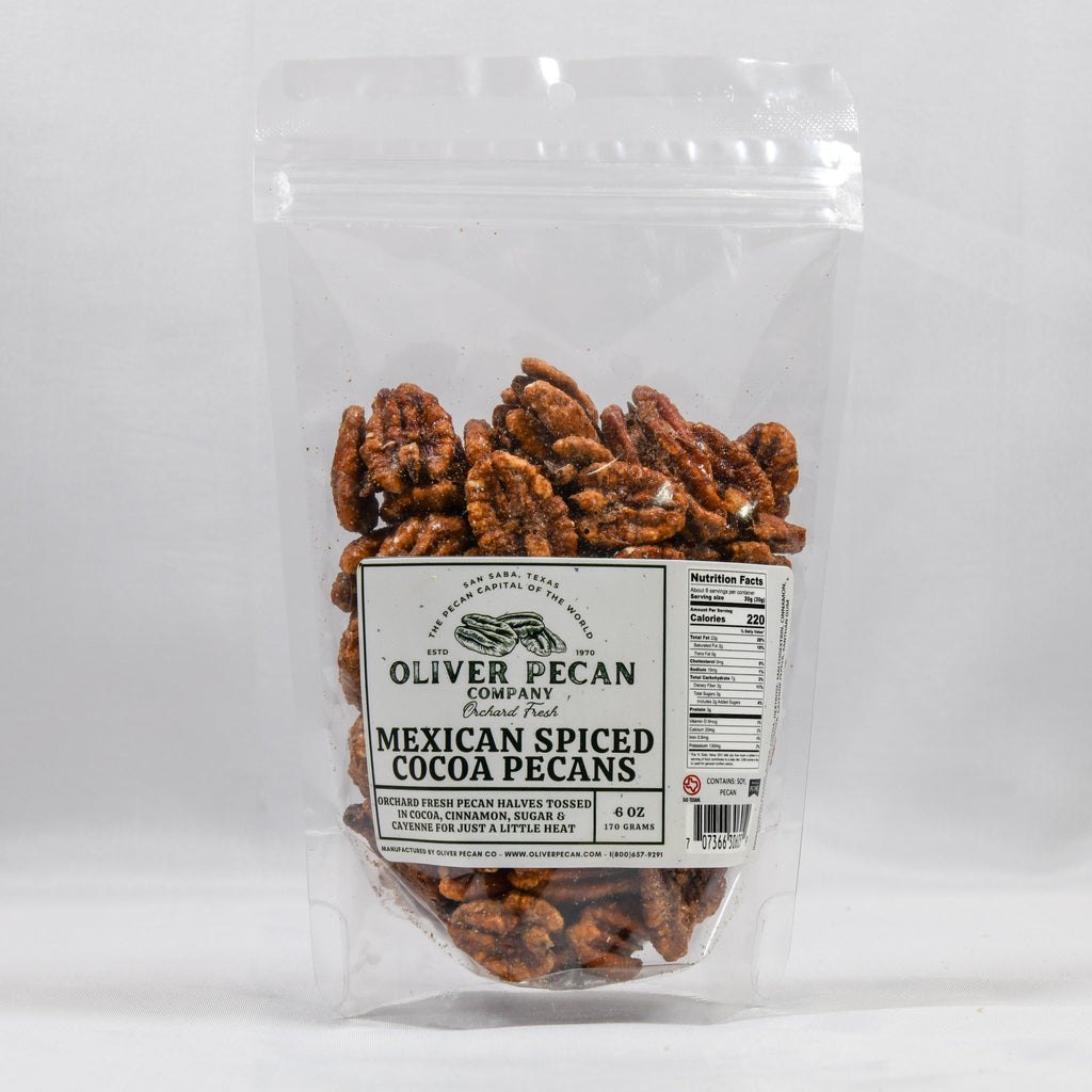 Mexican Spiced Cocoa Pecans