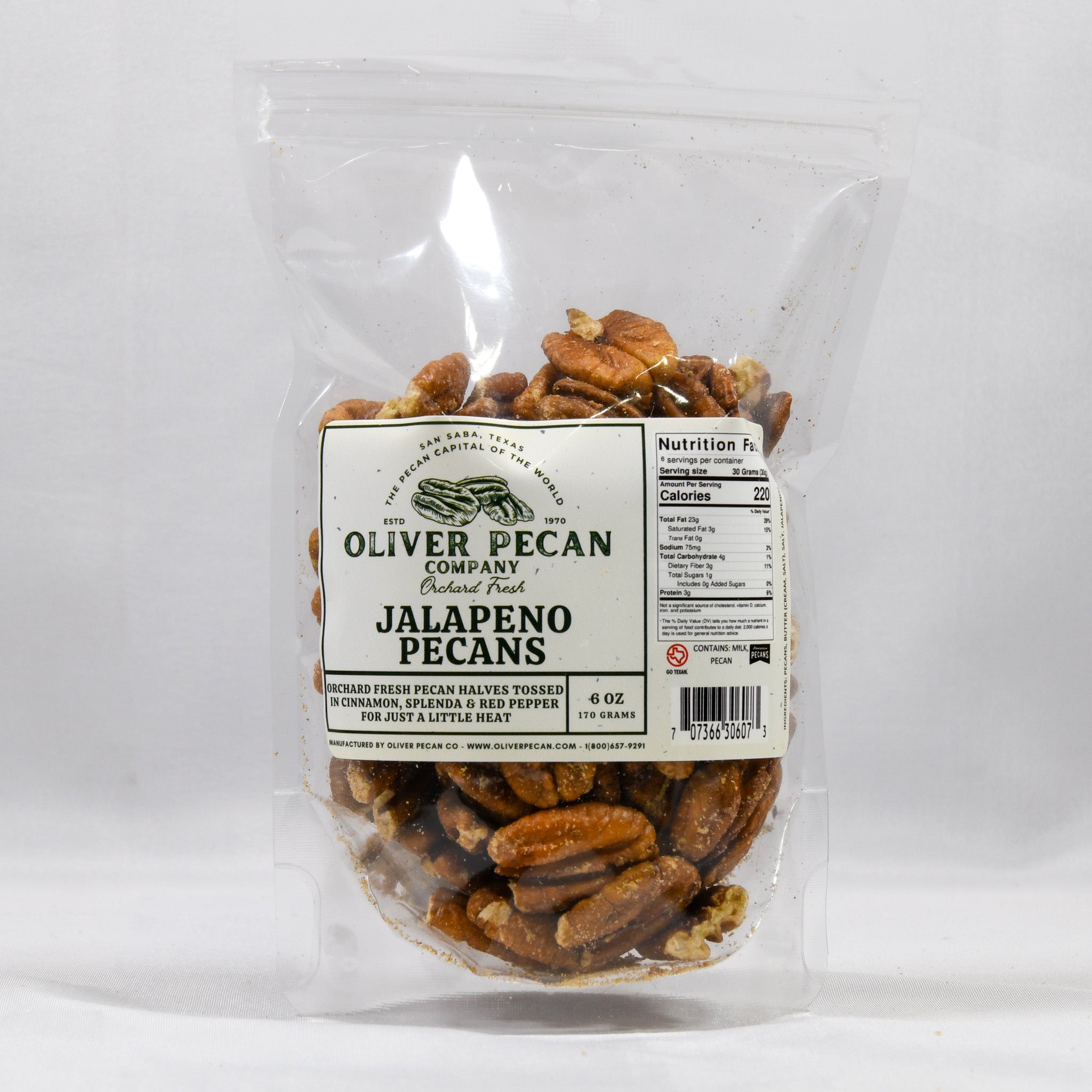 ビーナス Jalapeño Roasted Pecans – Oliver Pecan Company