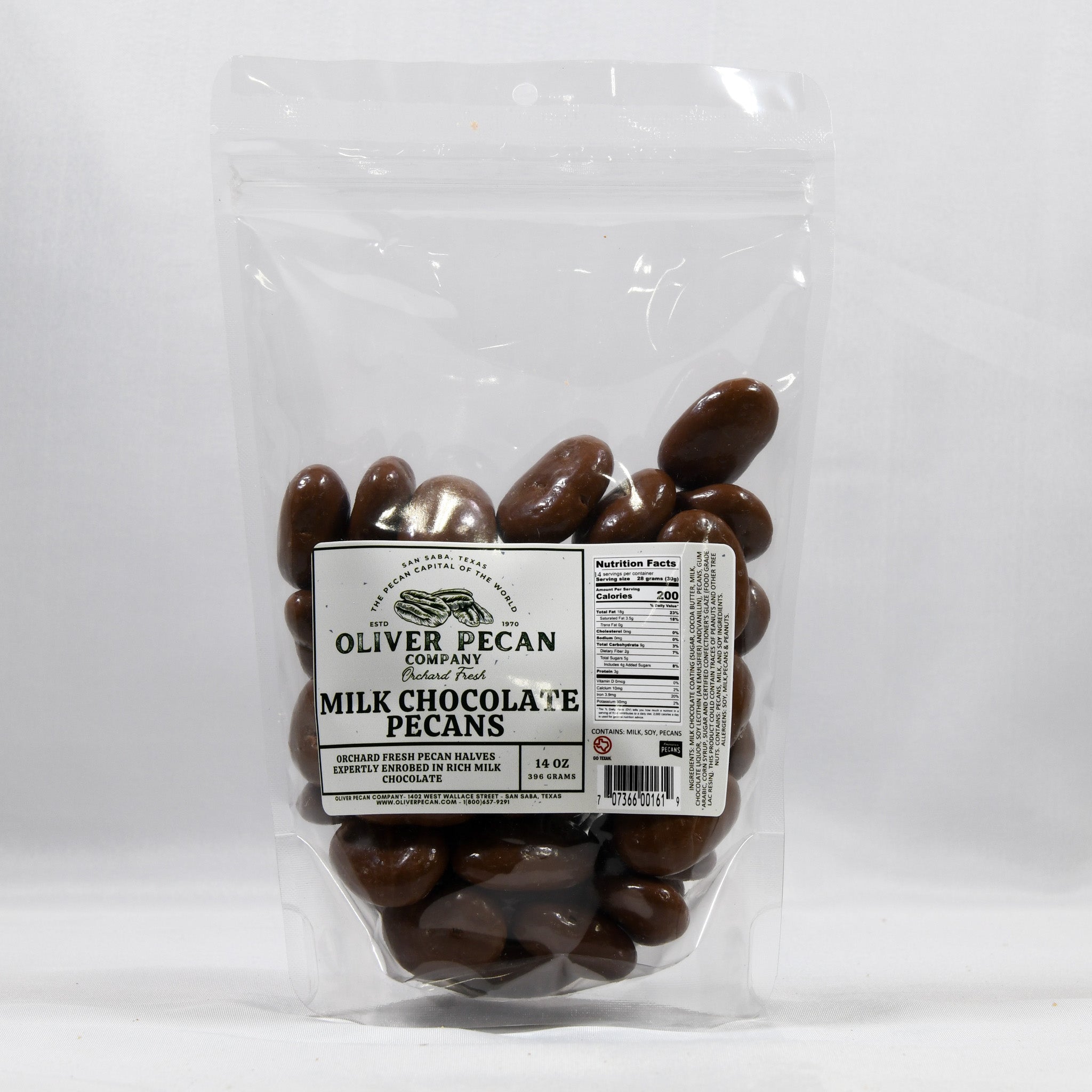 Milk Chocolate Pecans