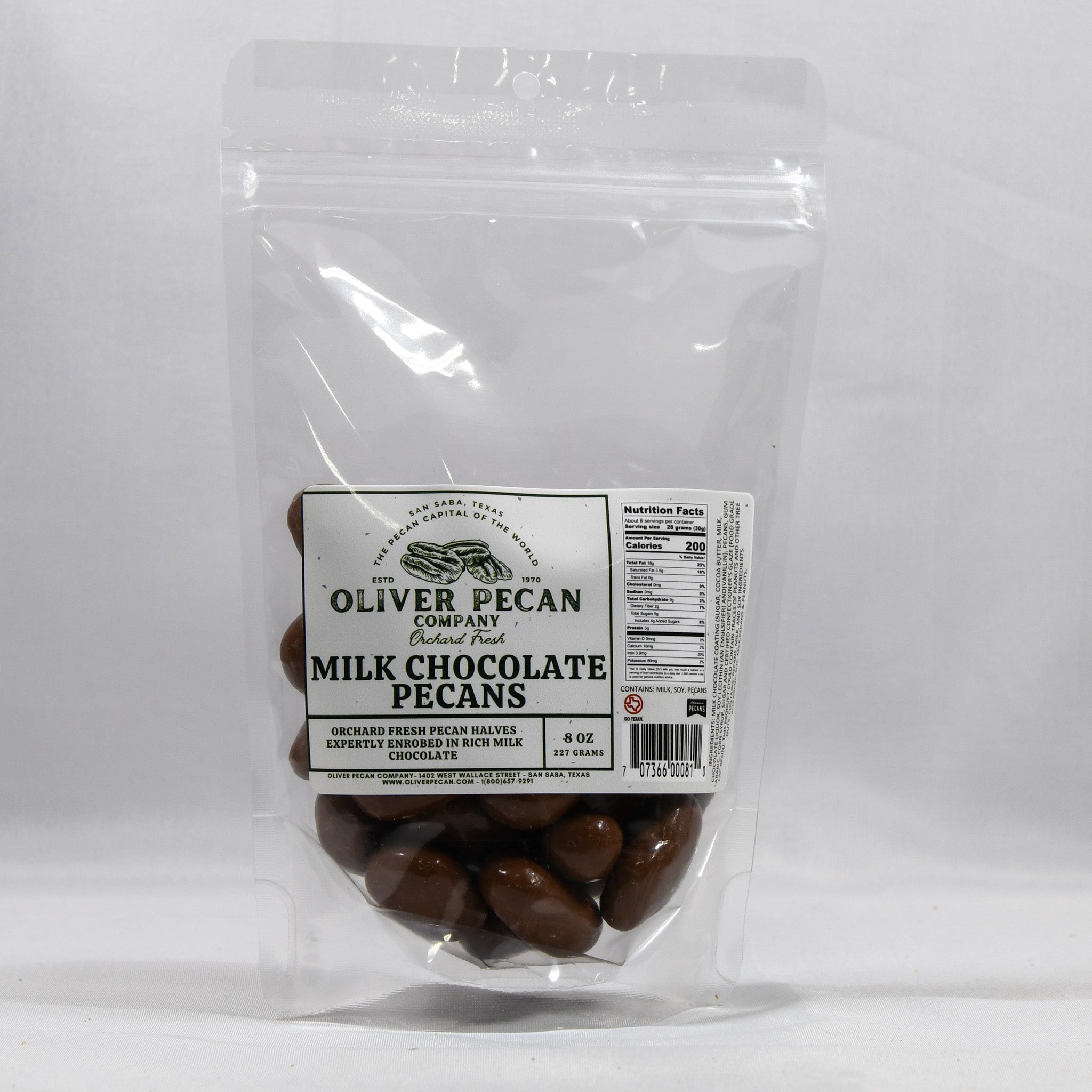 Milk Chocolate Pecans