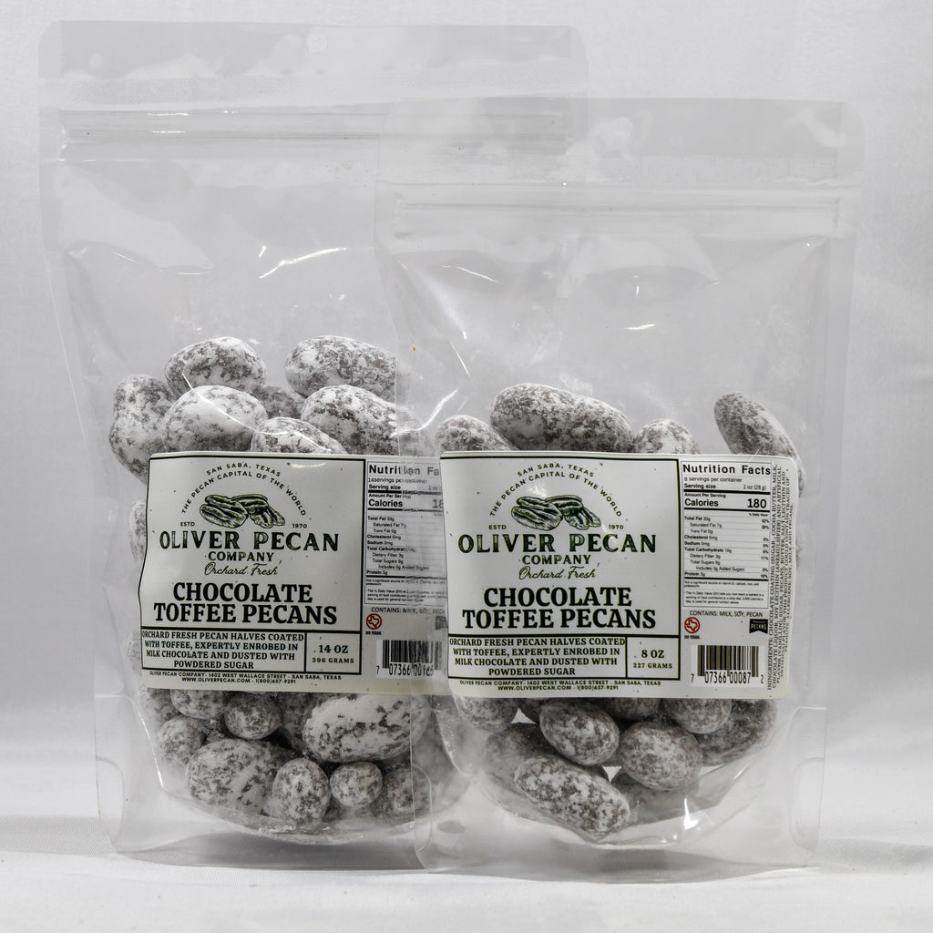 Chocolate Toffee Pecans