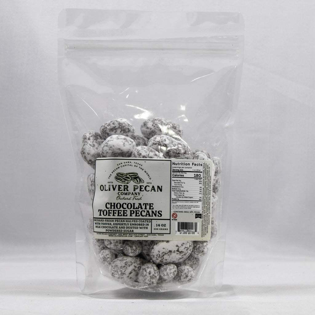 Chocolate Toffee Pecans