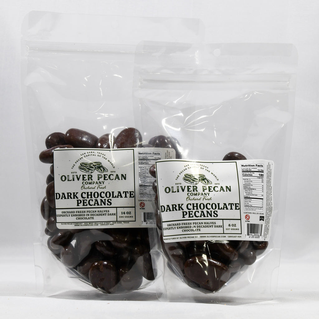 Dark Chocolate Pecans