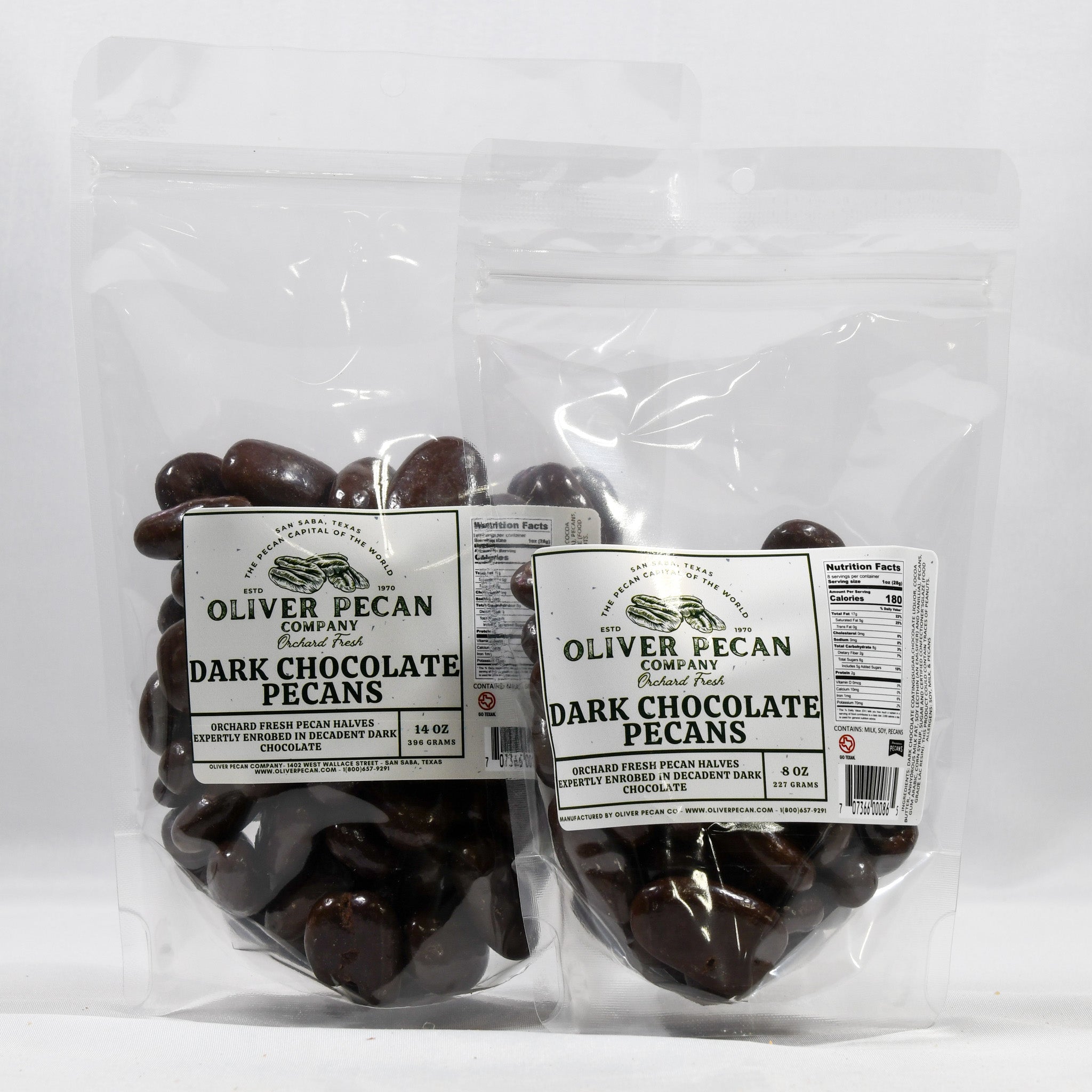Dark Chocolate Pecans