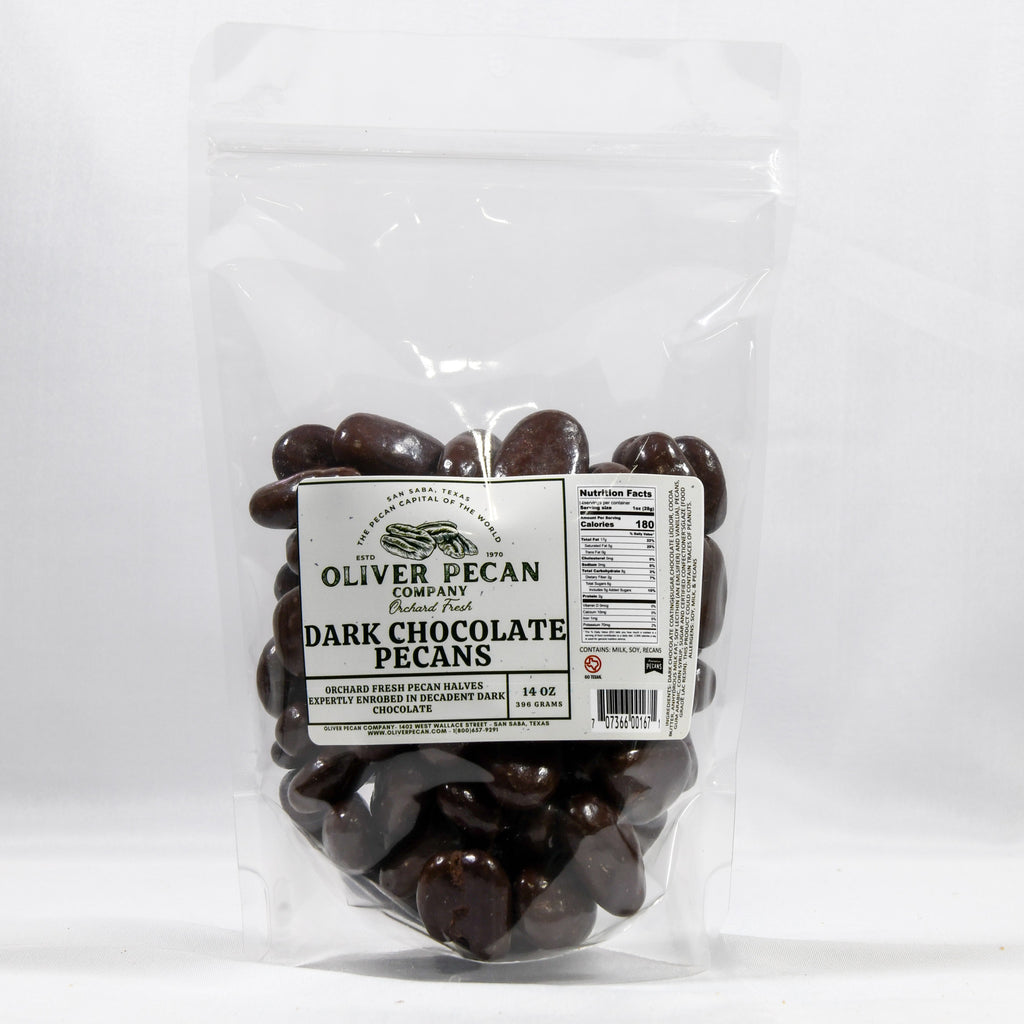 Dark Chocolate Pecans