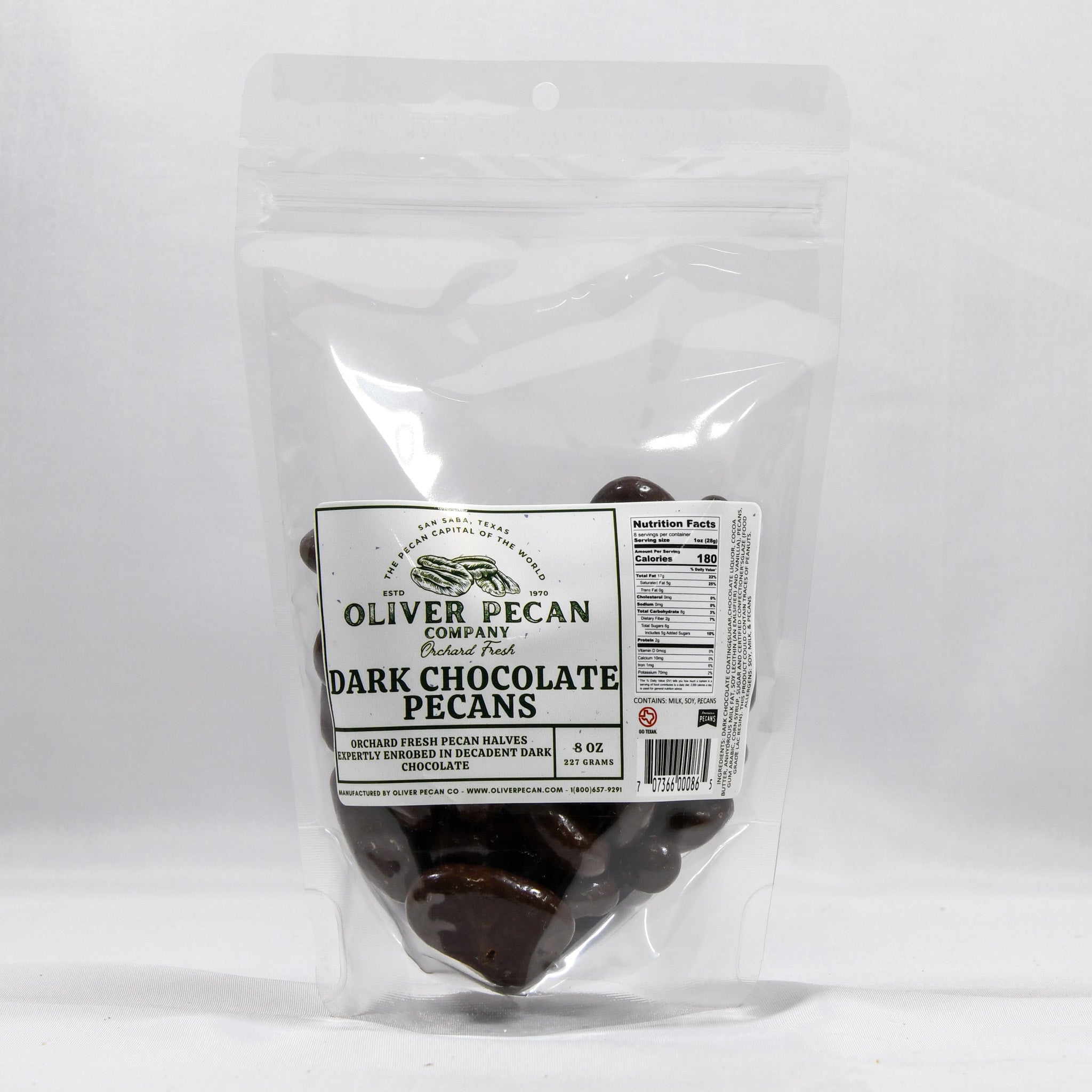 Dark Chocolate Pecans