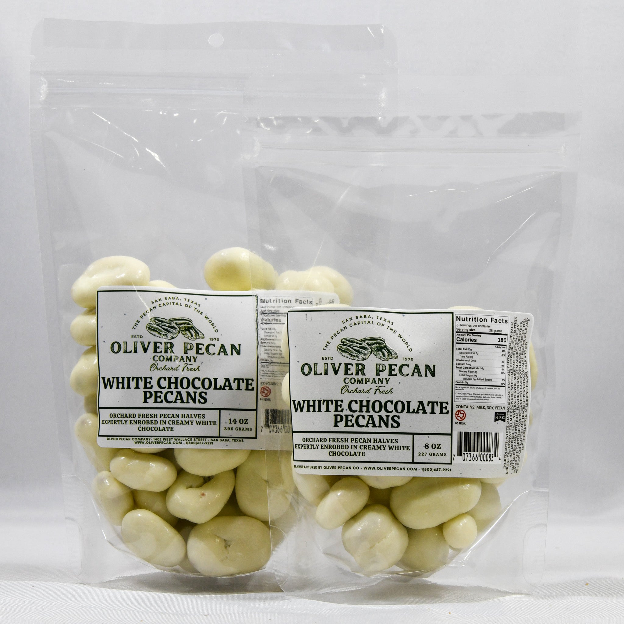 White Chocolate Pecans