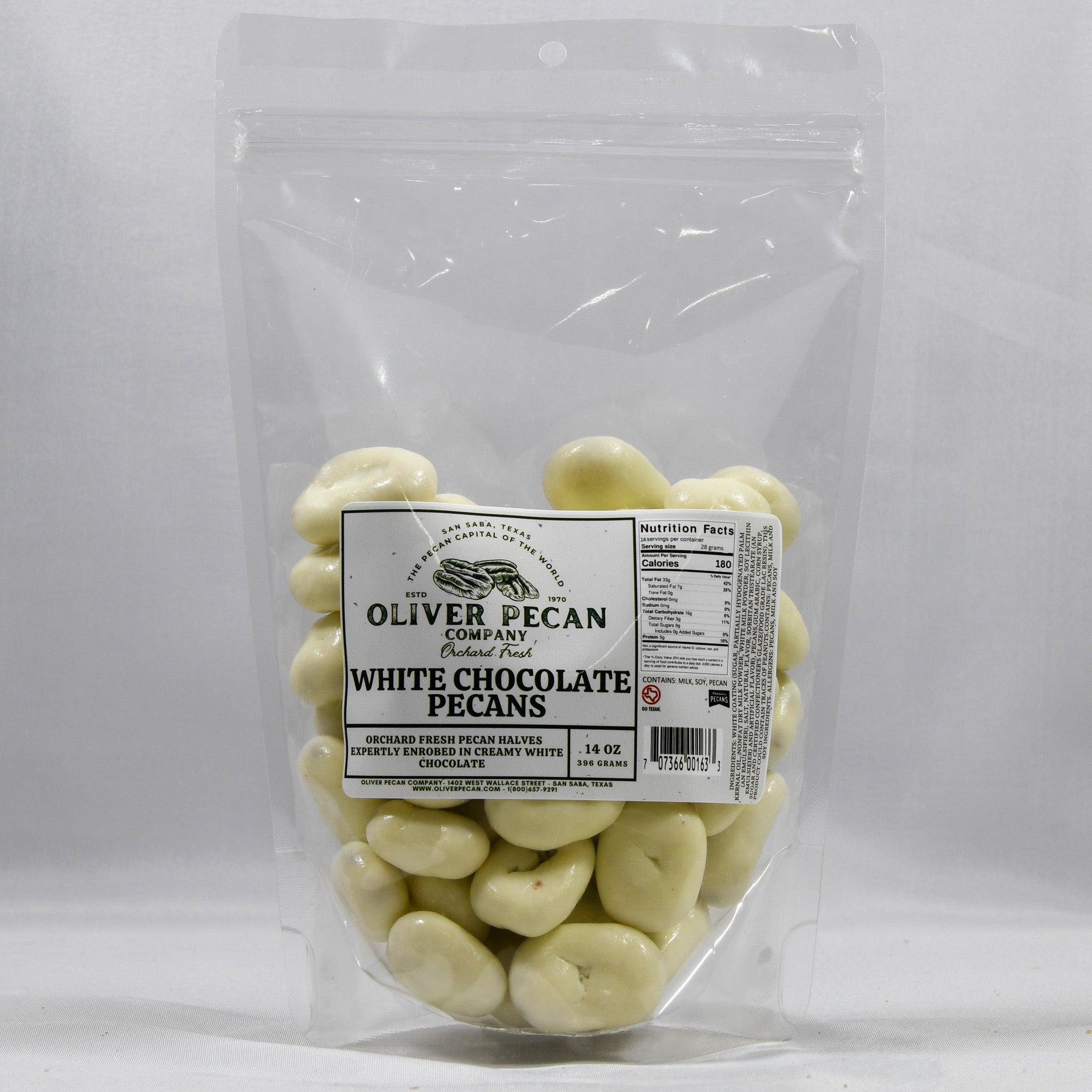 White Chocolate Pecans