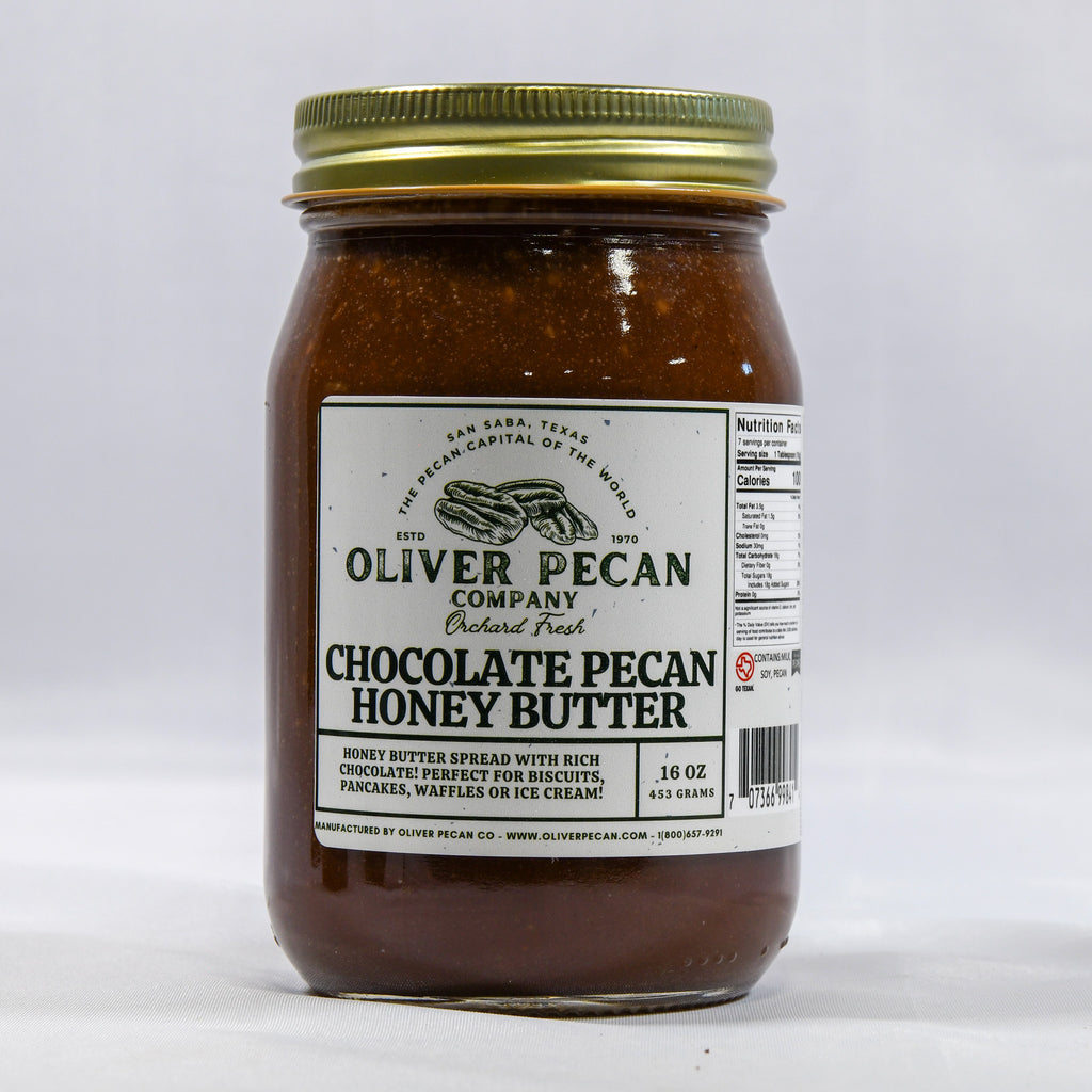 Chocolate Pecan Honey Butter