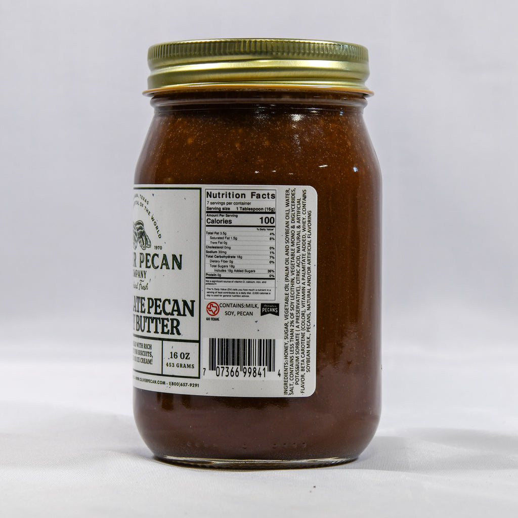 Chocolate Pecan Honey Butter