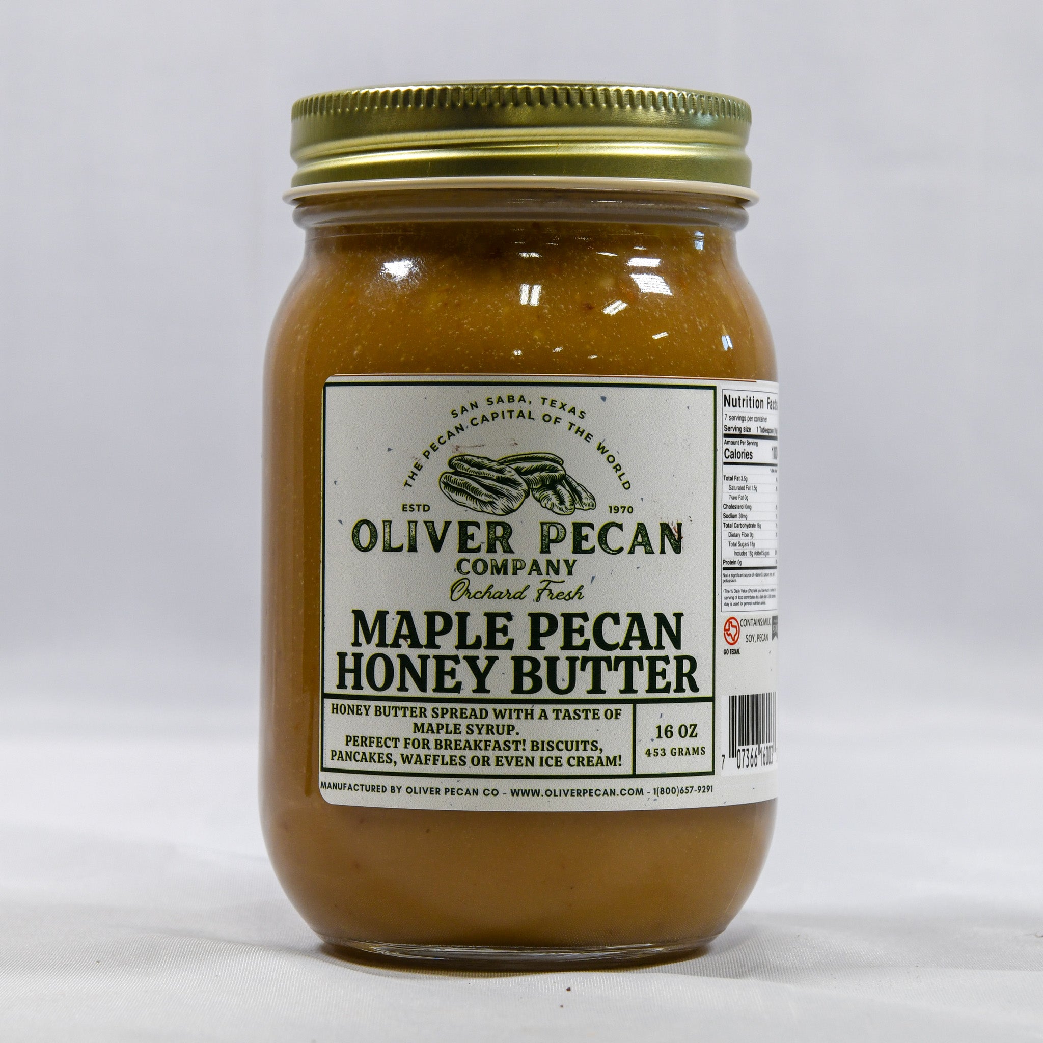 Maple Pecan Honey Butter