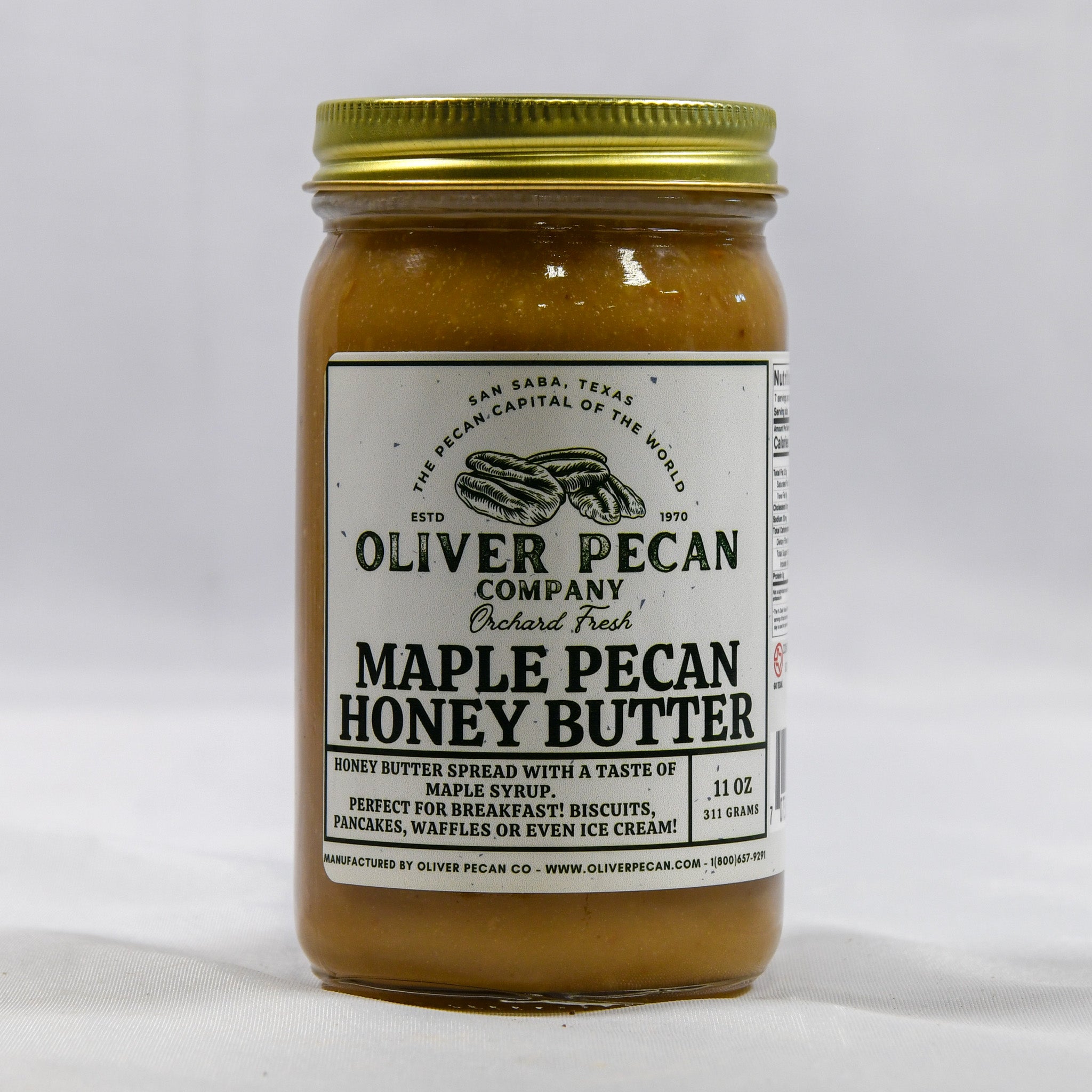Maple Pecan Honey Butter