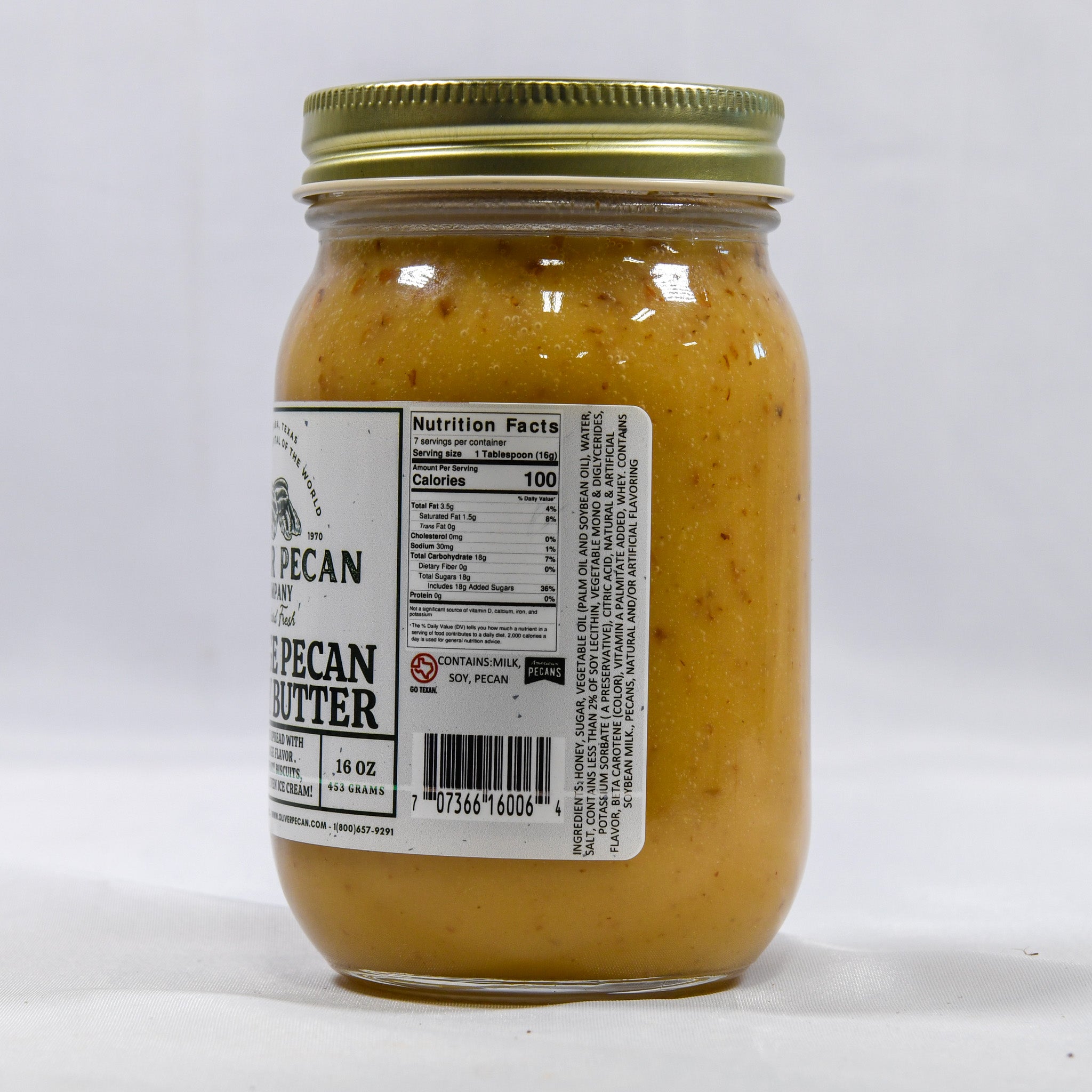 Orange Pecan Honey Butter