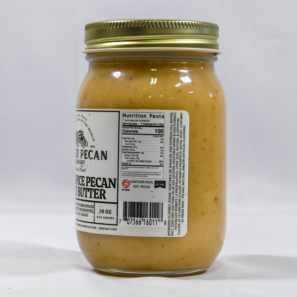 Apple Spice Pecan Honey Butter