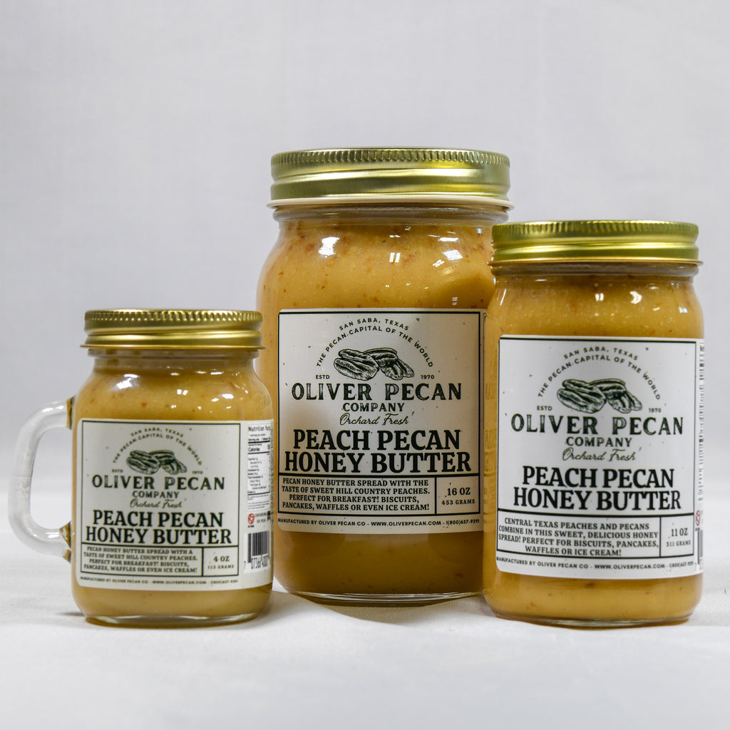 Peach Pecan Honey Butter