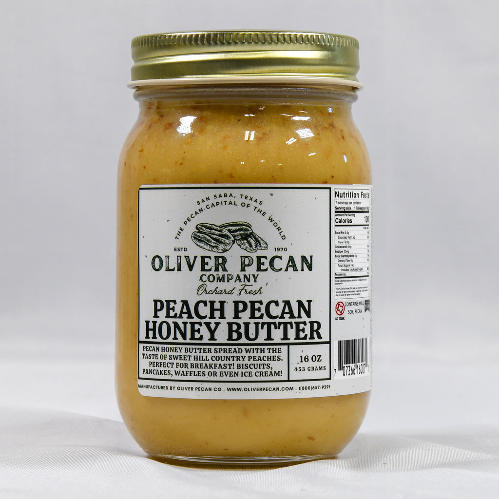 Peach Pecan Honey Butter