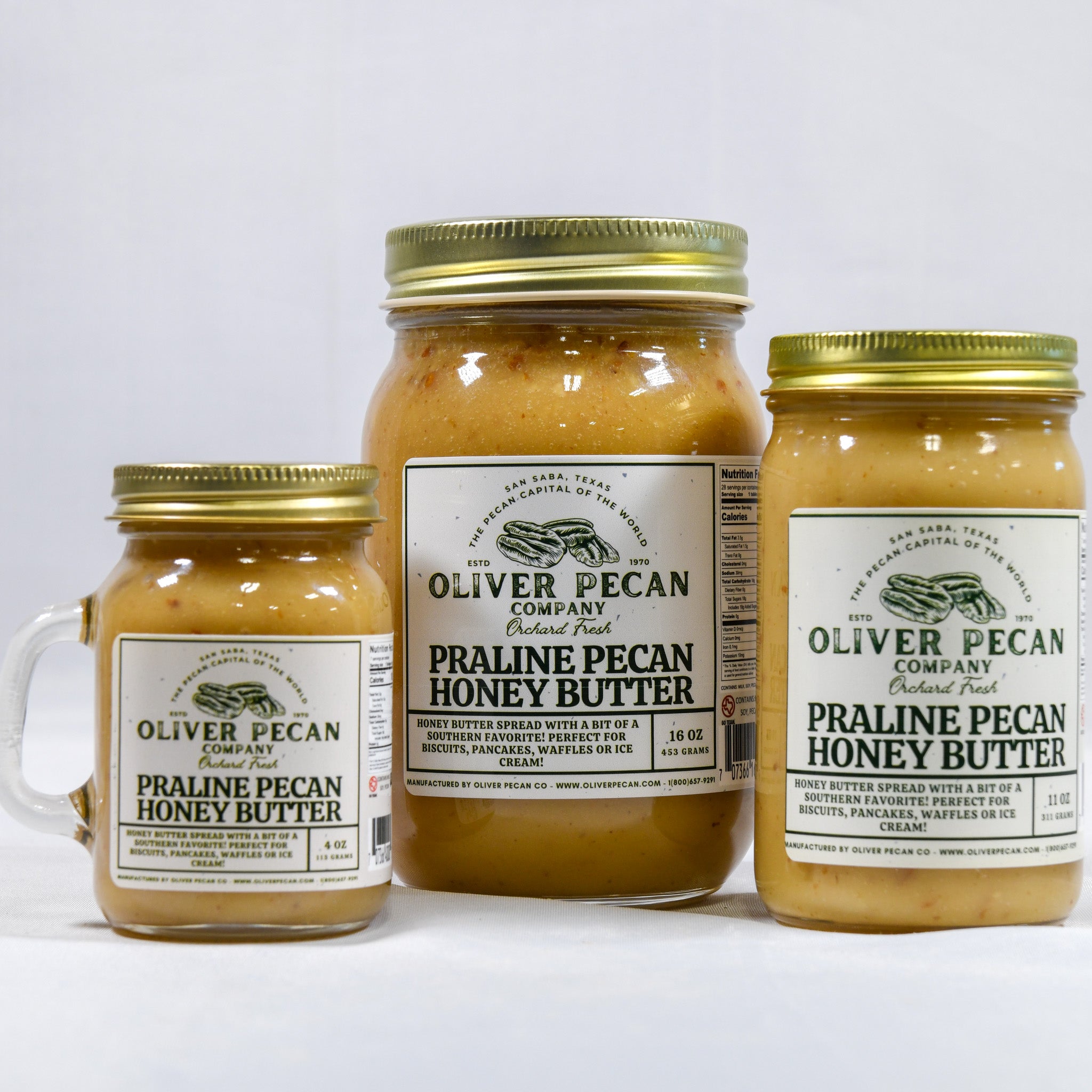 Praline Pecan Honey Butter