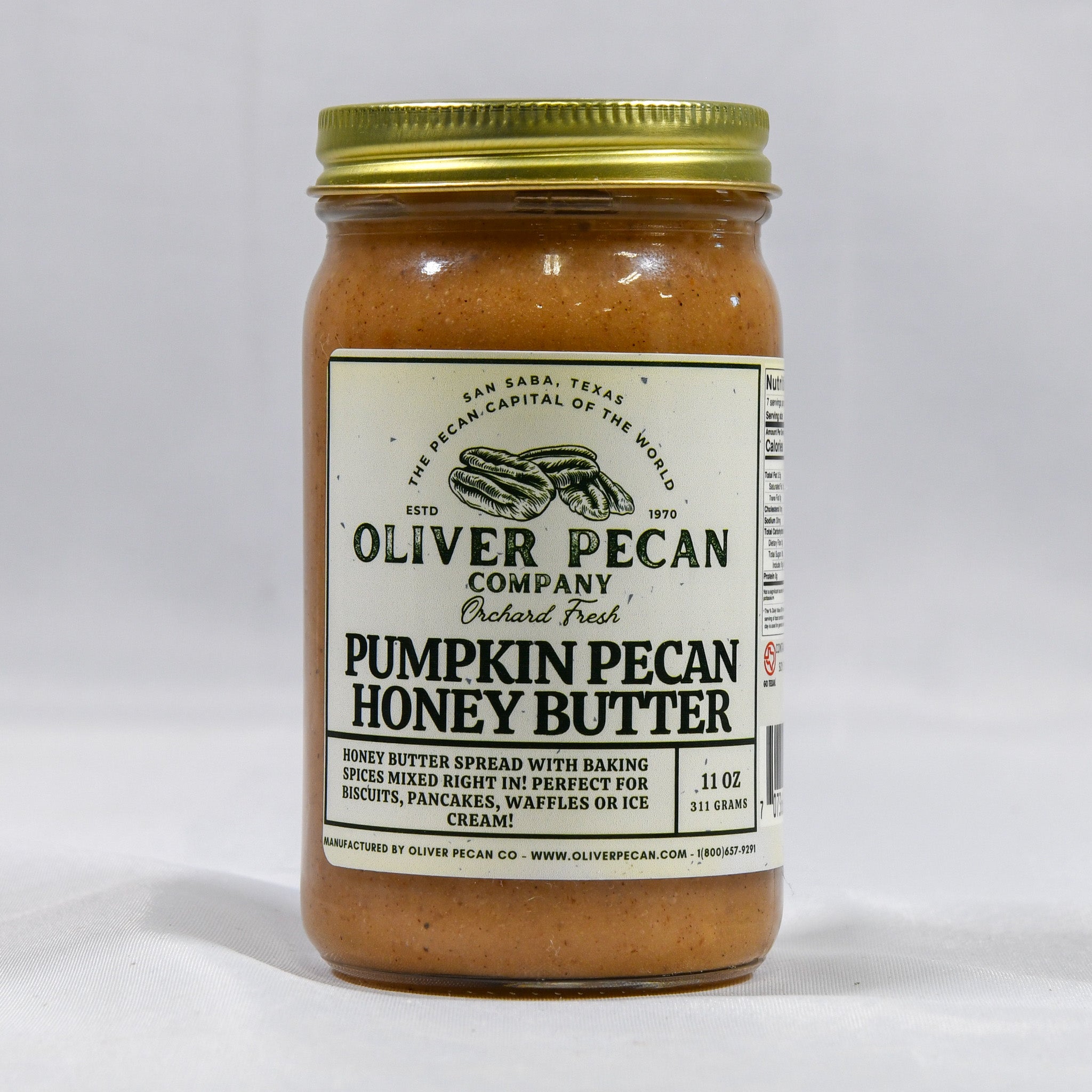 Pumpkin Pecan Honey Butter