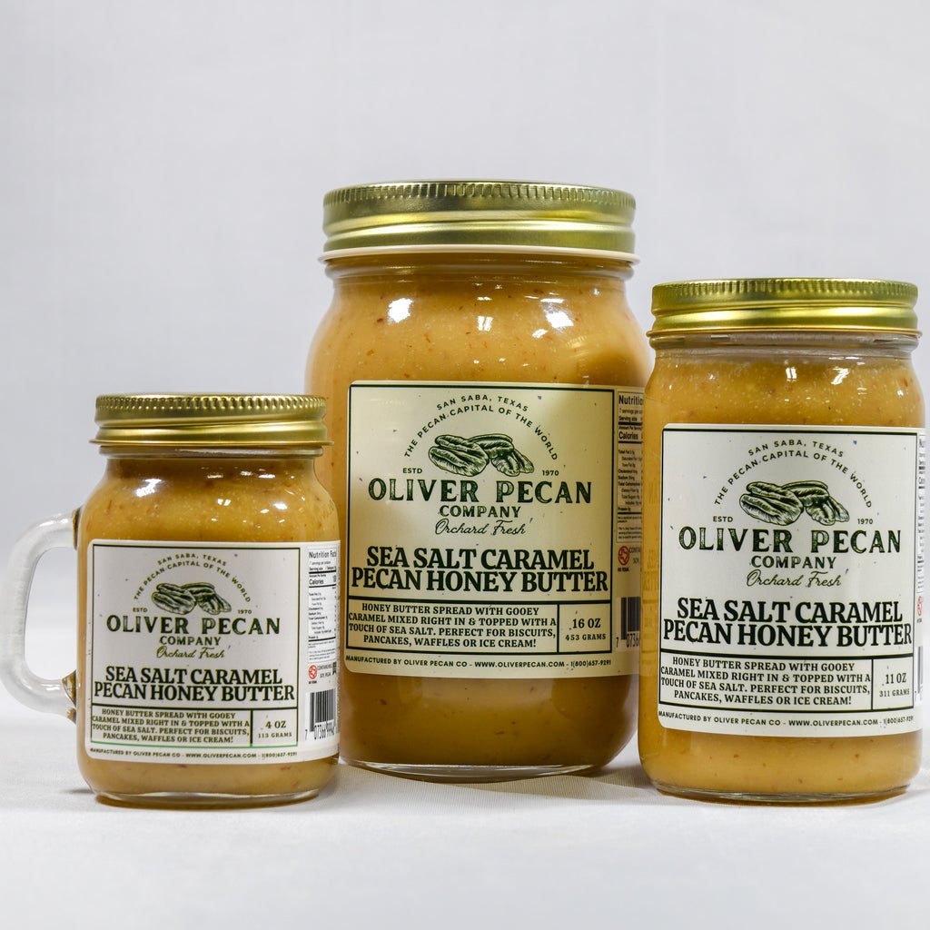 Sea Salt Caramel Pecan Honey Butter