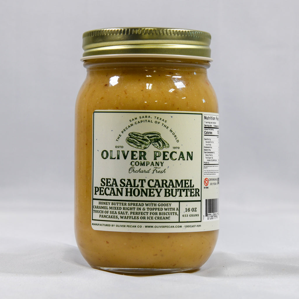 Sea Salt Caramel Pecan Honey Butter