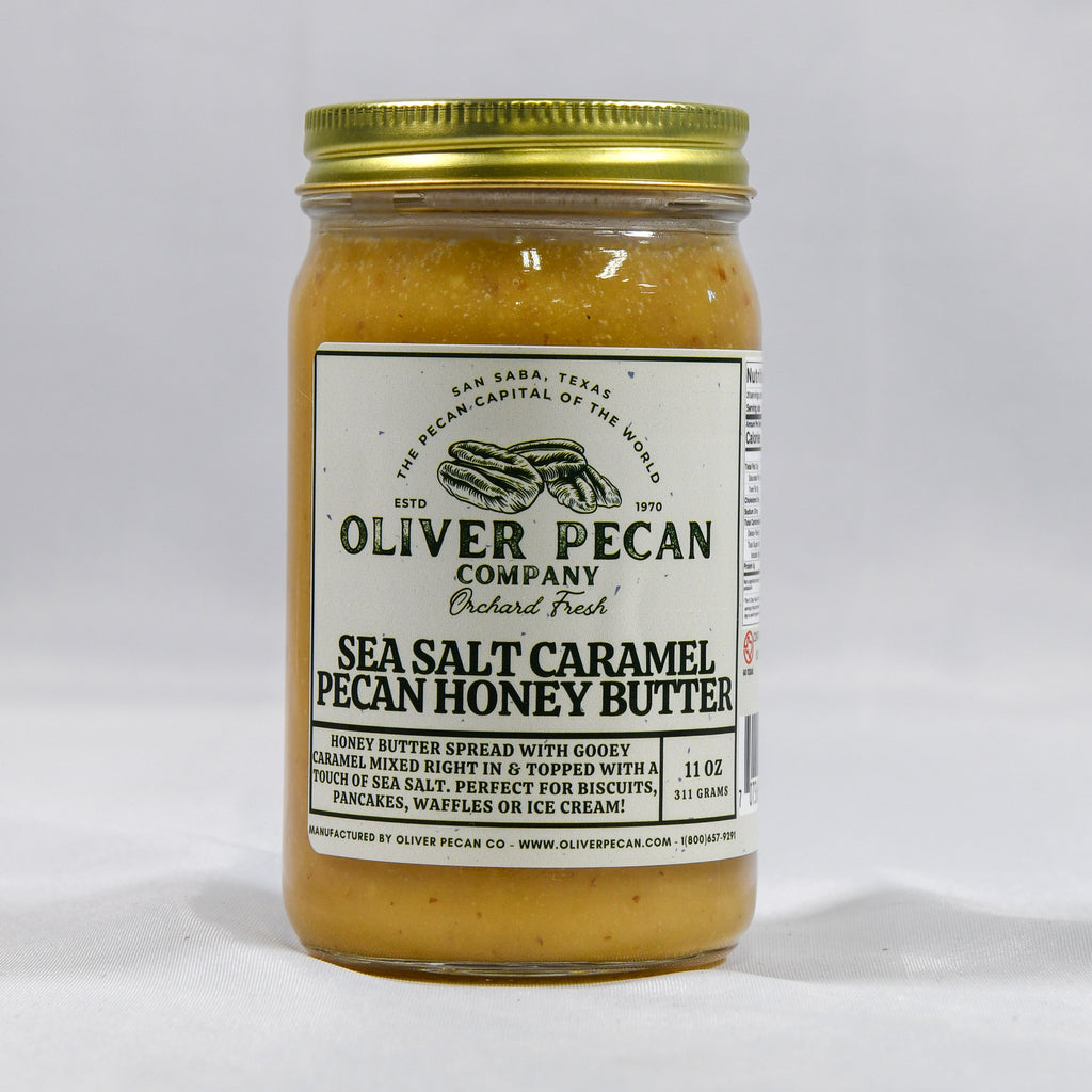Sea Salt Caramel Pecan Honey Butter