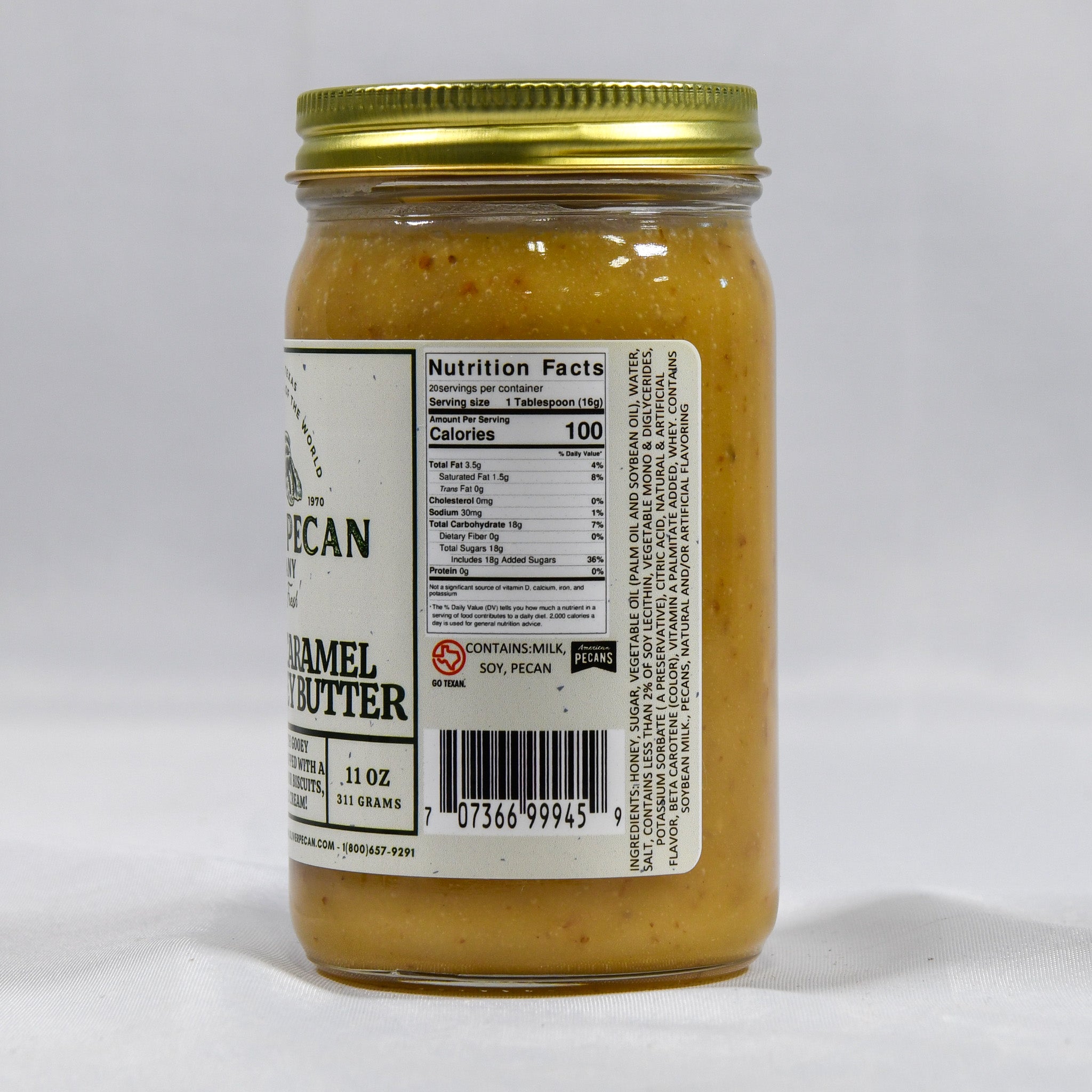 Sea Salt Caramel Pecan Honey Butter
