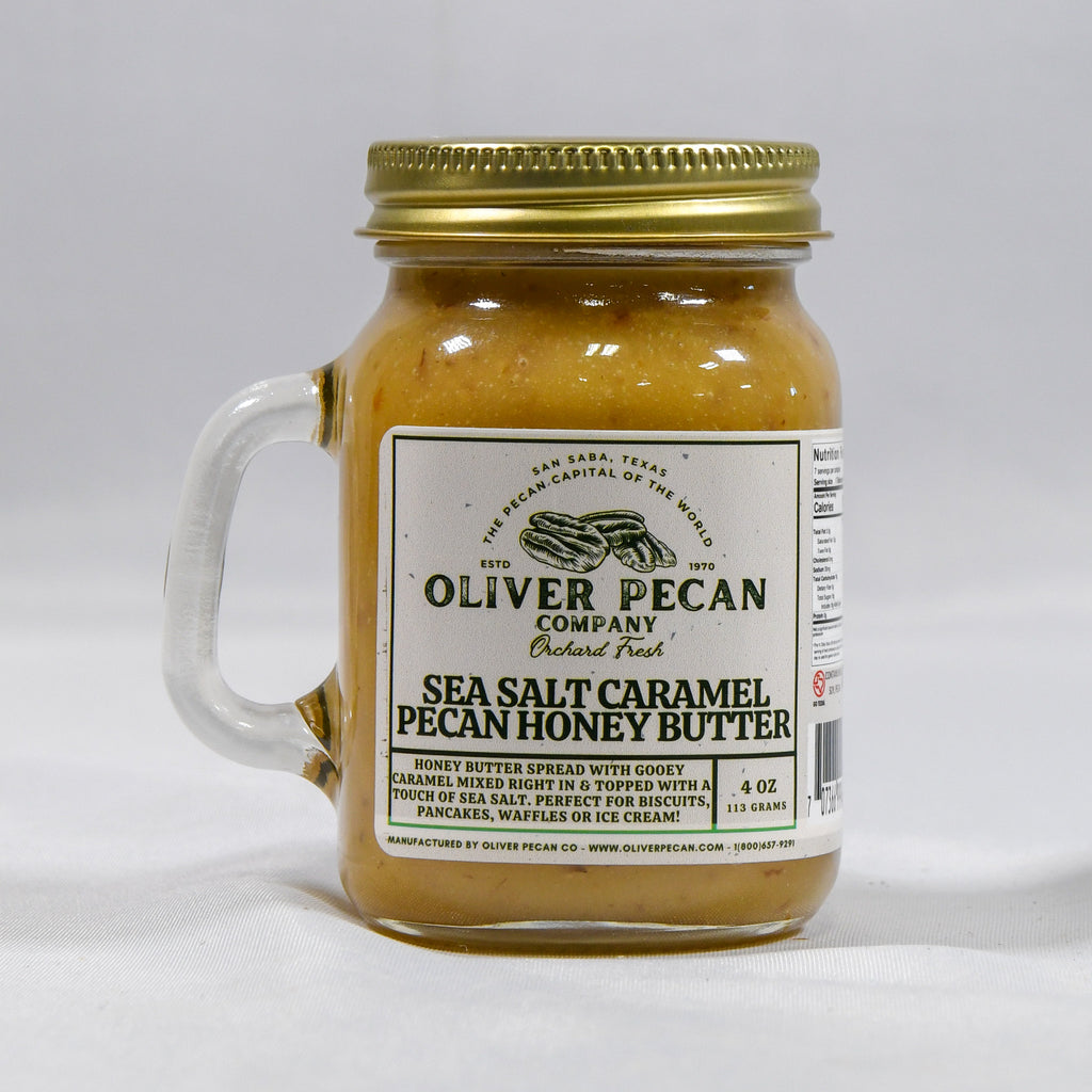 Sea Salt Caramel Pecan Honey Butter