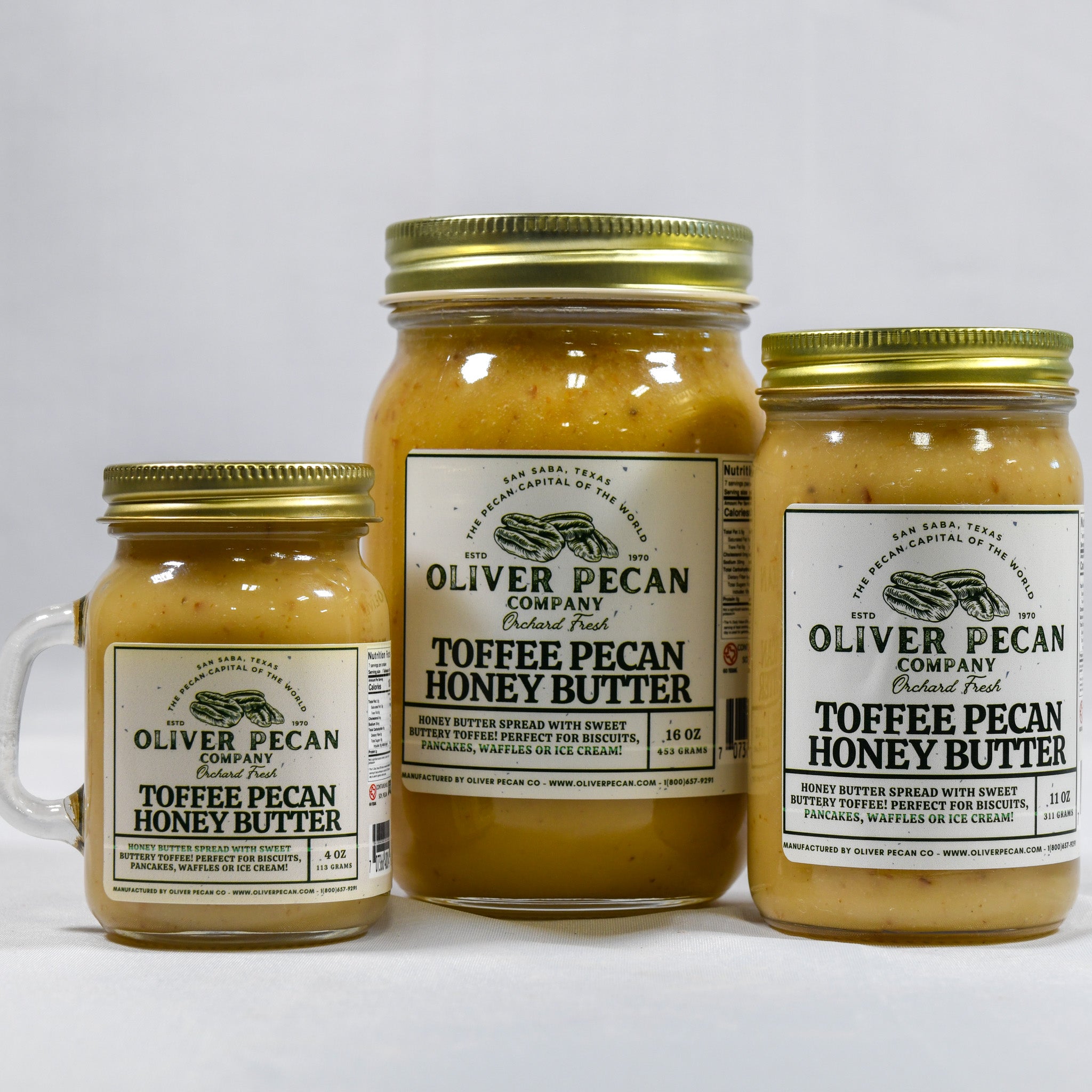 Toffee Pecan Honey Butter