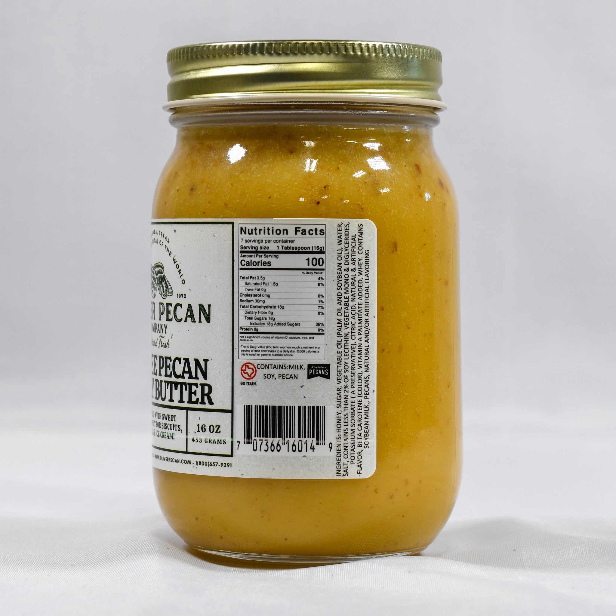 Toffee Pecan Honey Butter