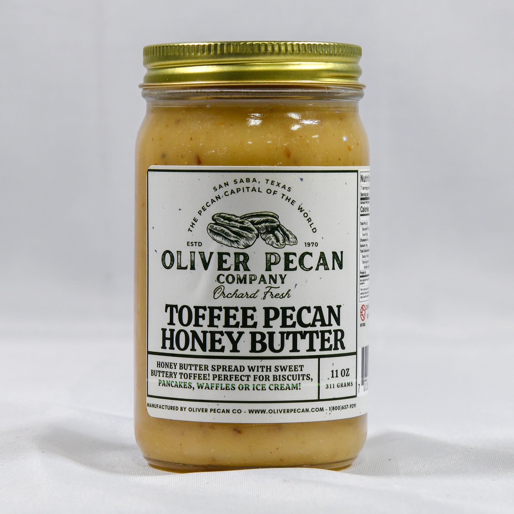 Toffee Pecan Honey Butter