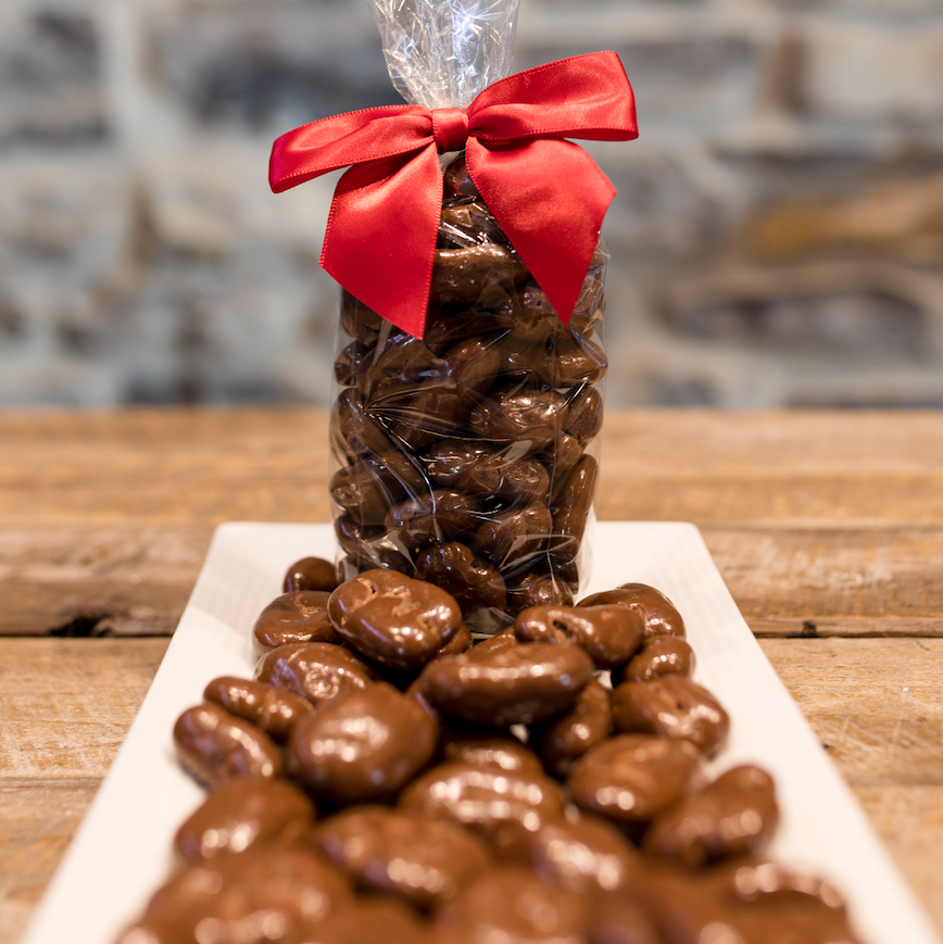Chocolate Amaretto Pecans